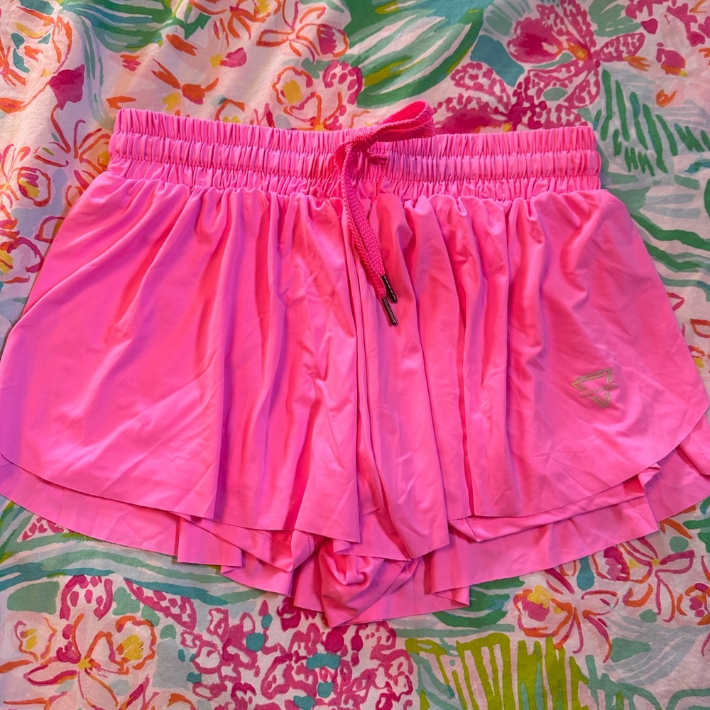 Pink Workout Shorts